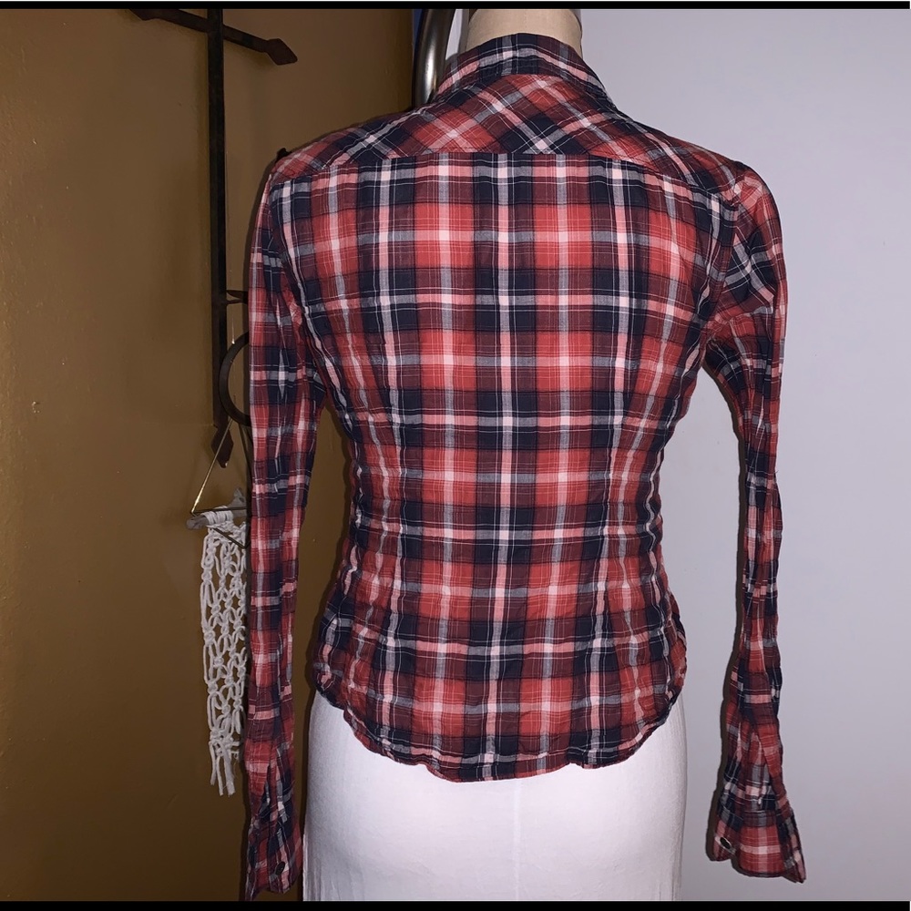 THEORY | plaid shirt - Picture 3 of 7